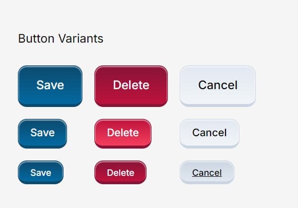 Class Variance Authority for React Components Variants